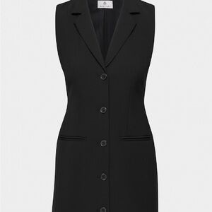 BRAND NEW WITH TAGS 
Babaton Black Sleeveless Blazer Dress